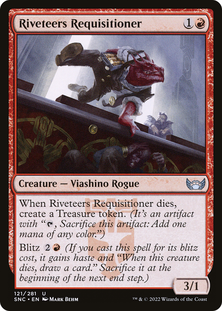 Riveteers Requisitioner (121) Foil - Streets of New Capenna