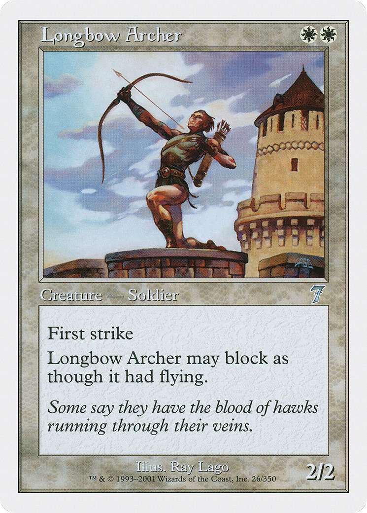 Longbow Archer (026) - Seventh Edition