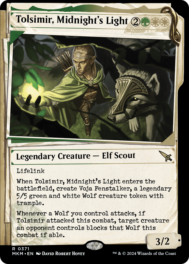 Tolsimir, Midnight's Light (Showcase) [Murders at Karlov Manor] Foil