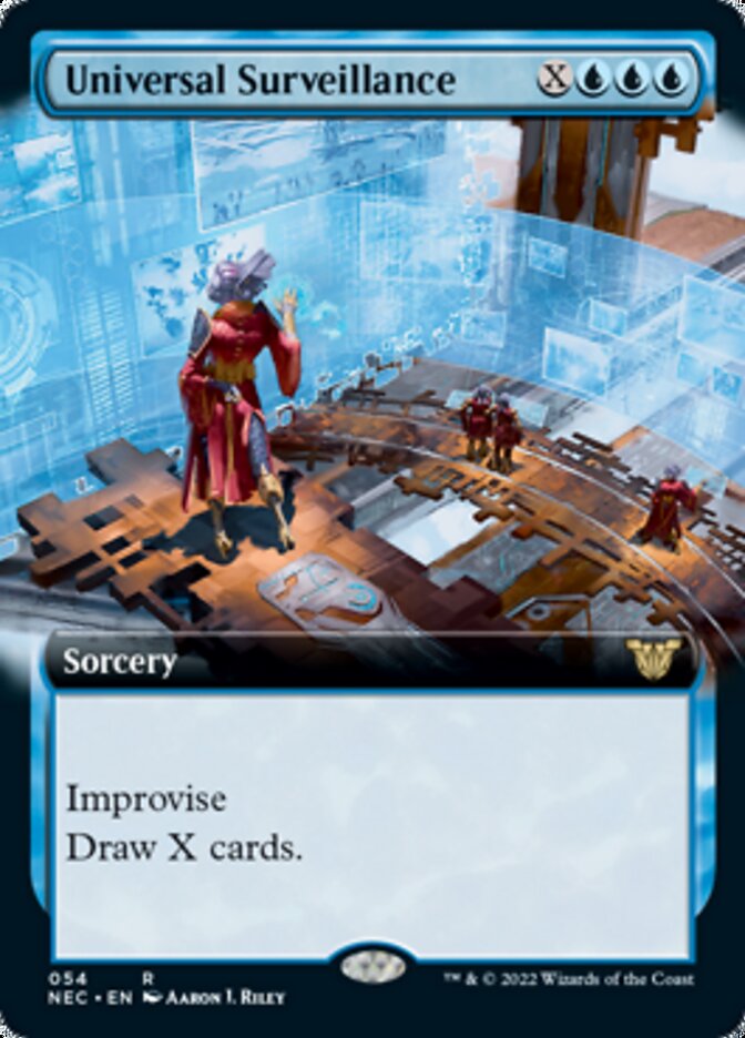 Universal Surveillance (Extended Art) [Kamigawa: Neon Dynasty Commander] | Silver Goblin