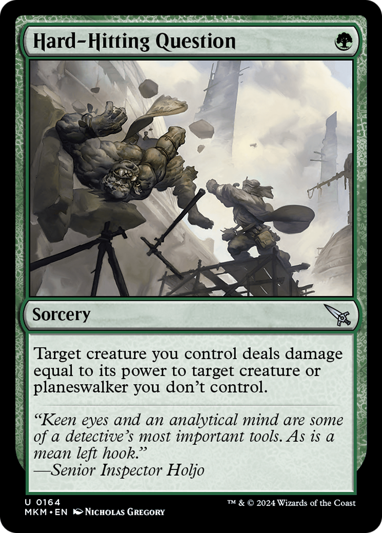 Hard-Hitting Question [Murders at Karlov Manor] Foil