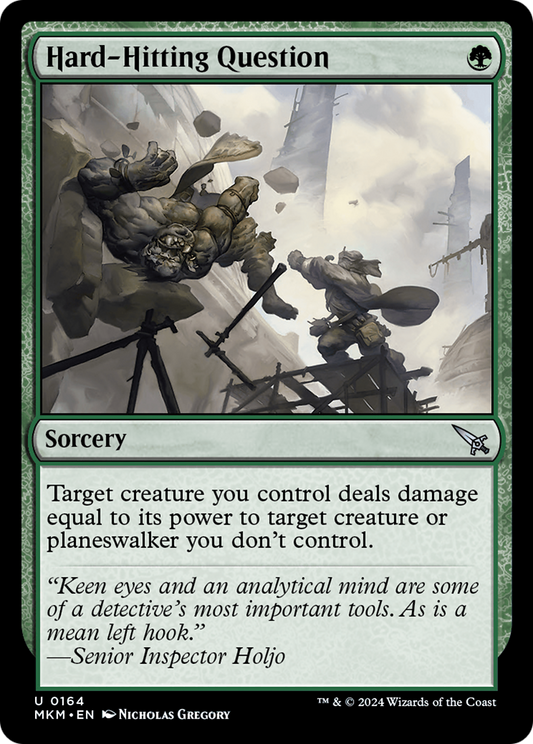 Hard-Hitting Question [Murders at Karlov Manor] Foil