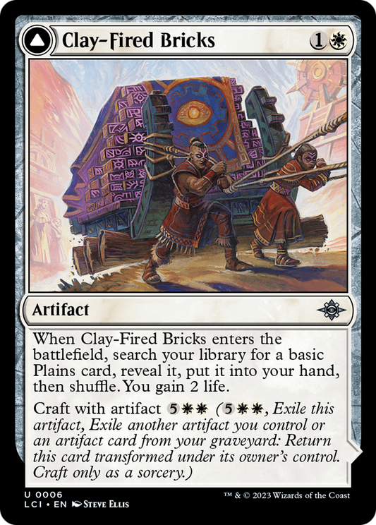 Clay-Fired Bricks // Cosmium Kiln [The Lost Caverns of Ixalan]