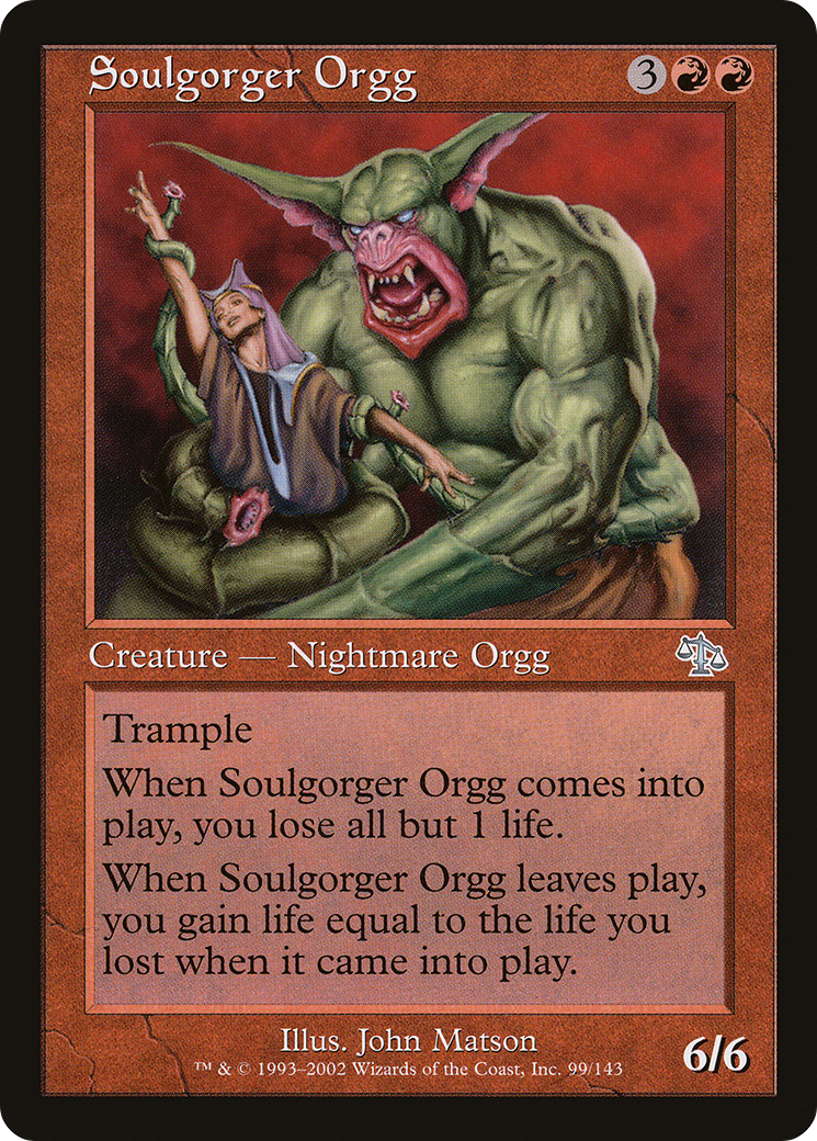 Soulgorger Orgg [Judgment] Foil