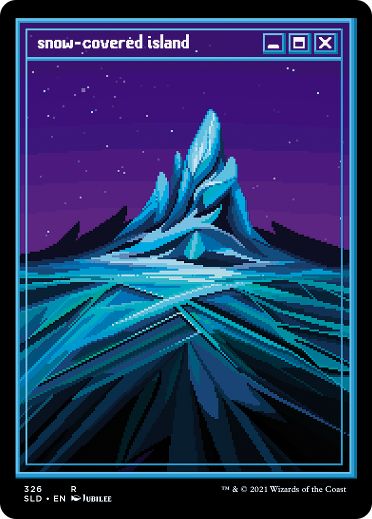 Snow-Covered Island (326) [Secret Lair Drop Series] Foil