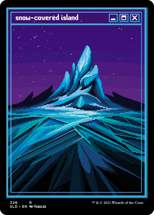Snow-Covered Island (326) [Secret Lair Drop Series] Foil