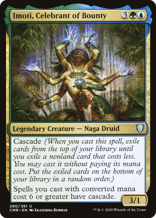 Imoti, Celebrant of Bounty [Commander Legends] Foil