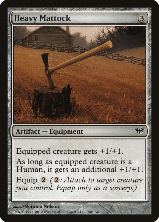 Heavy Mattock [Dark Ascension] Foil
