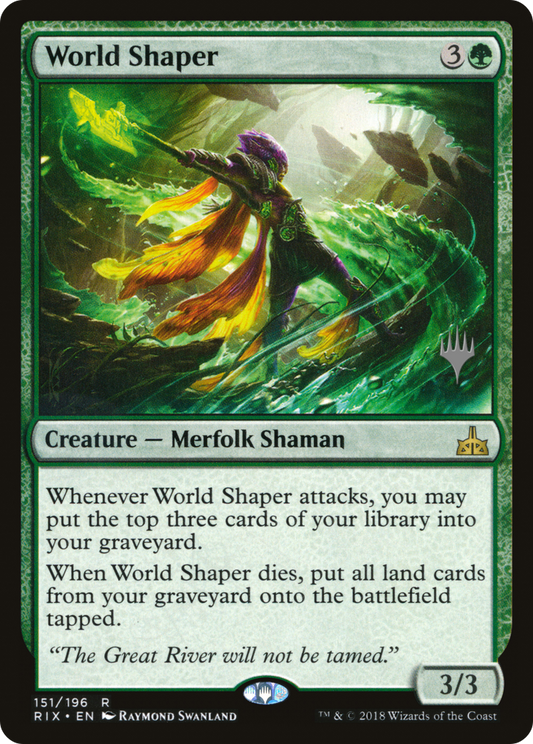 World Shaper (Promo Pack) [Rivals of Ixalan Promos] Foil