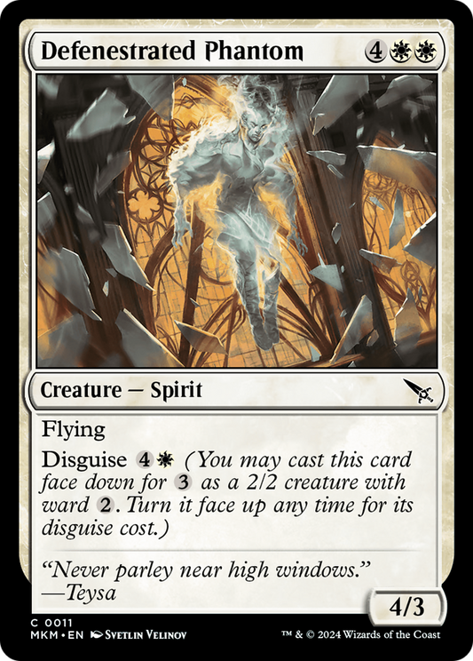 Defenestrated Phantom [Murders at Karlov Manor] Foil