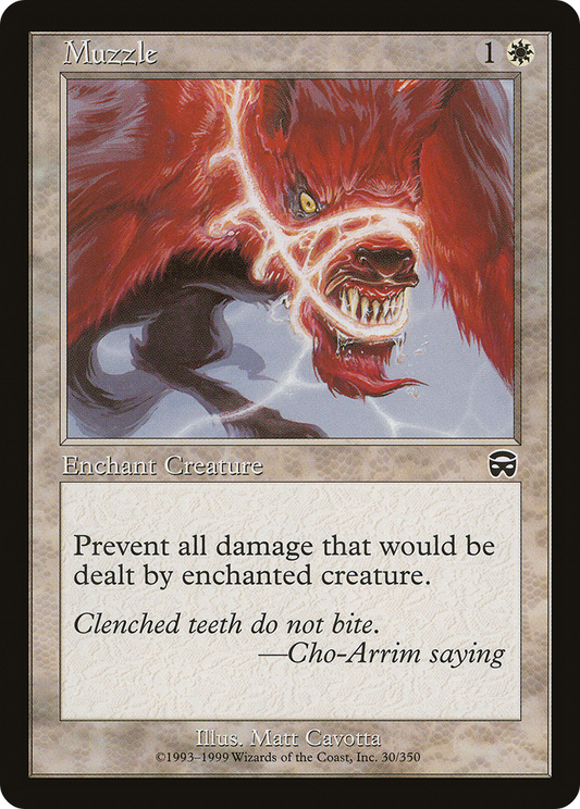 Muzzle [Mercadian Masques] Foil