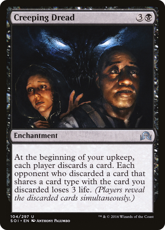 Creeping Dread [Shadows over Innistrad] Foil