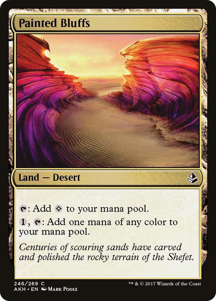 Painted Bluffs [Amonkhet] Foil
