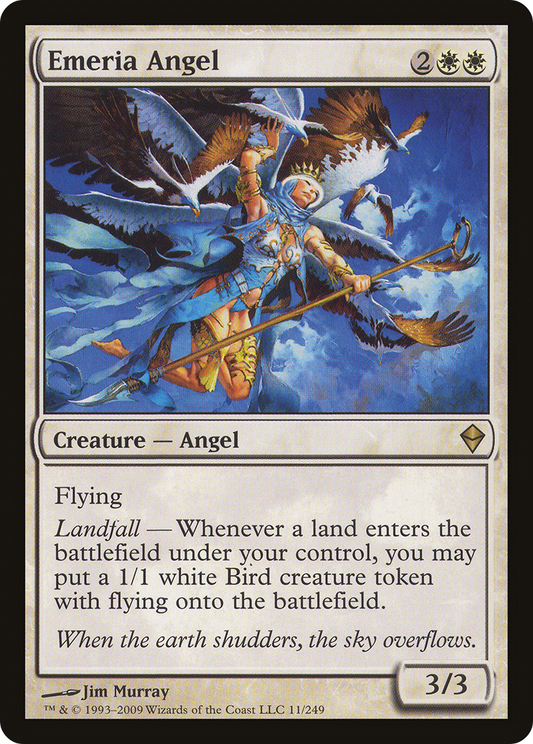 Emeria Angel [Zendikar] Foil