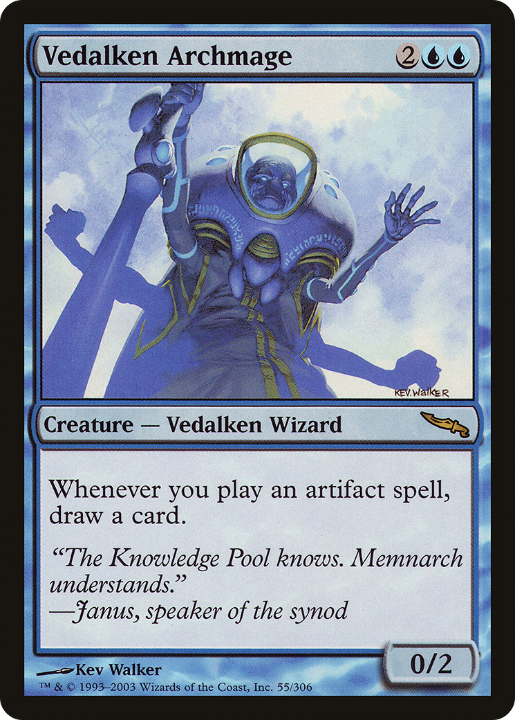 Vedalken Archmage [Mirrodin] | Silver Goblin