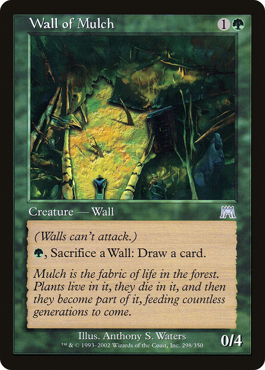 Wall of Mulch [Onslaught] Foil