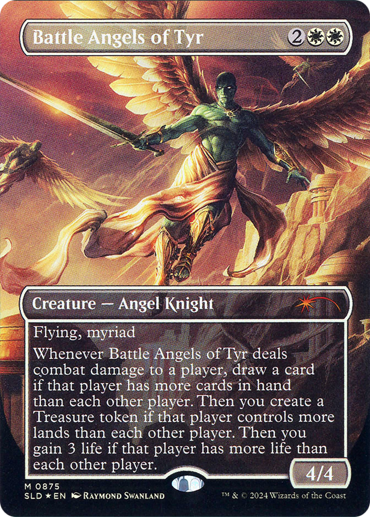 Battle Angels of Tyr (875) Rainbow Foil - Secret Lair Drop
