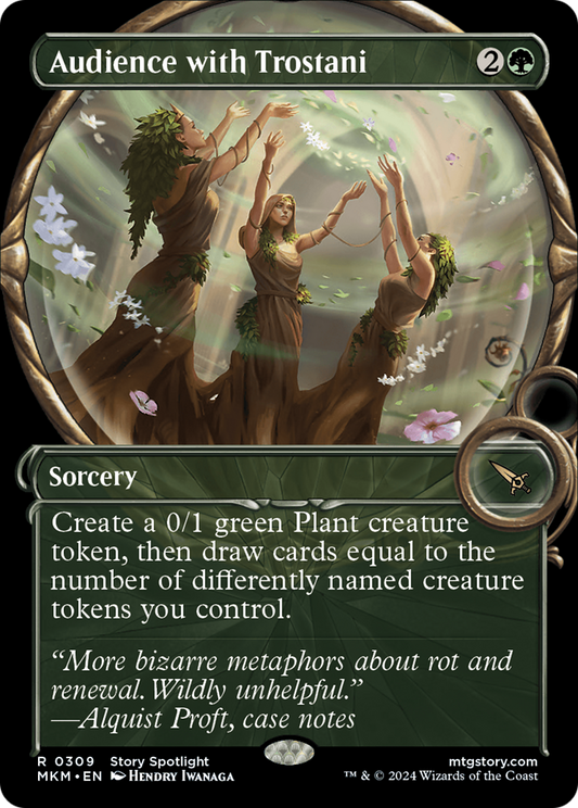 Audience with Trostani (Showcase) [Murders at Karlov Manor] Foil