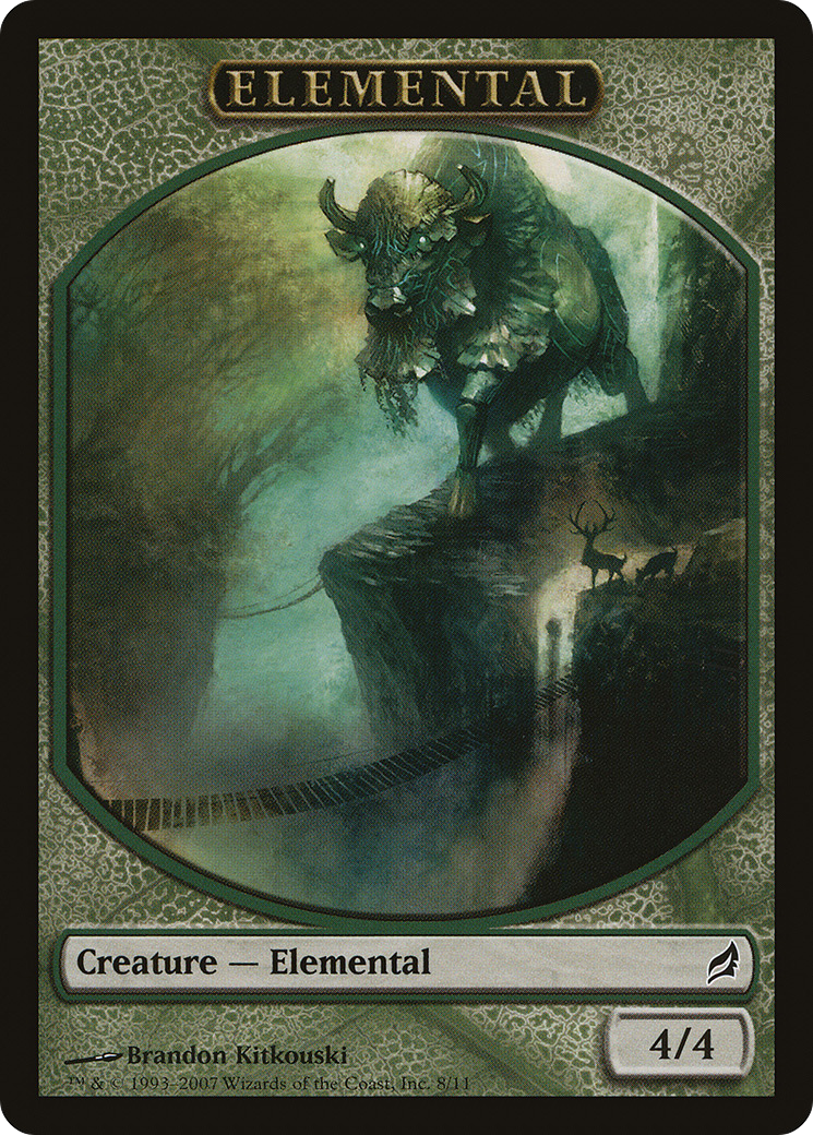 Elemental Token (8/11) [Lorwyn Tokens] | Silver Goblin