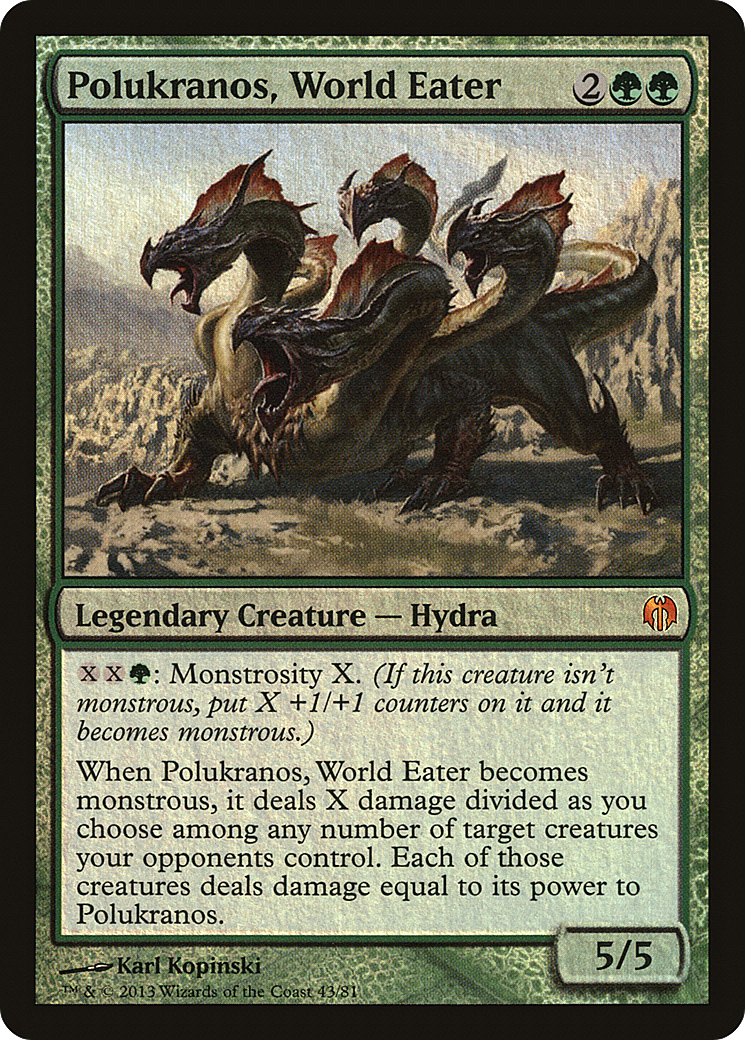 Polukranos, World Eater [Duel Decks: Heroes vs. Monsters]