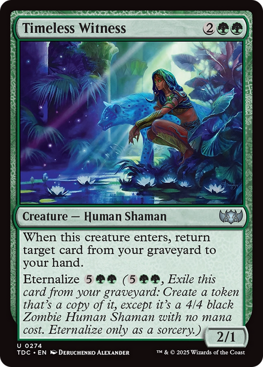 Timeless Witness (274) - Commander: Tarkir: Dragonstorm