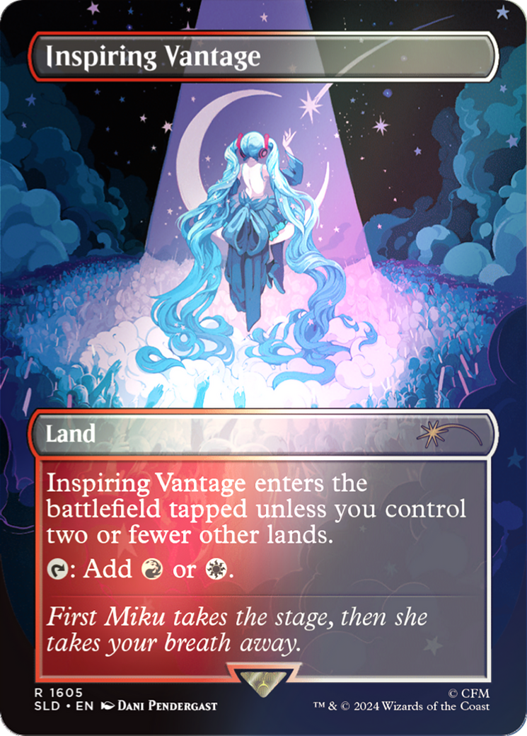 Inspiring Vantage (1605 - Japanese Rainbow Foil) [Secret Lair Drop Series] | Silver Goblin