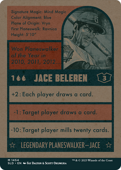 Jace Beleren // Jace Beleren (1454) - Secret Lair Drop