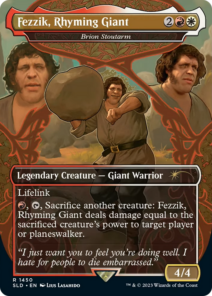 Fezzik, Rhyming Giant - Brion Stoutarm [Secret Lair Drop Series] | Silver Goblin