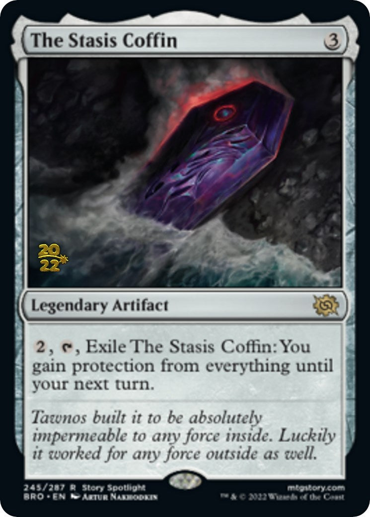 The Stasis Coffin [The Brothers' War Prerelease Promos] | Silver Goblin