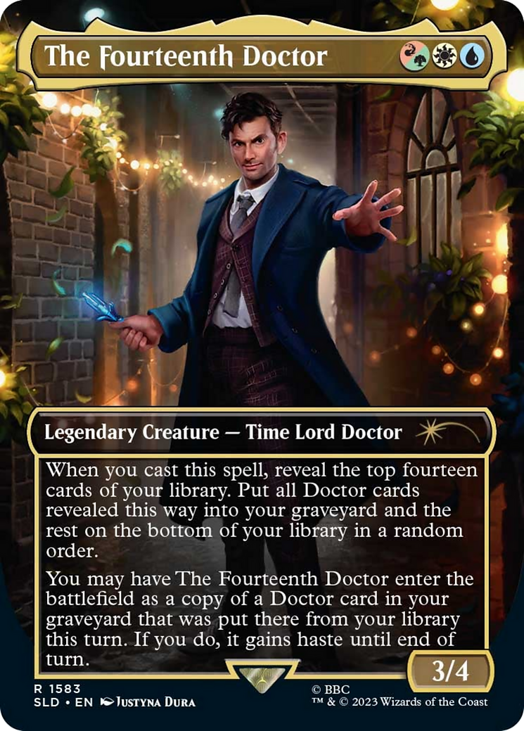 The Fourteenth Doctor (1583) Foil - Secret Lair Drop