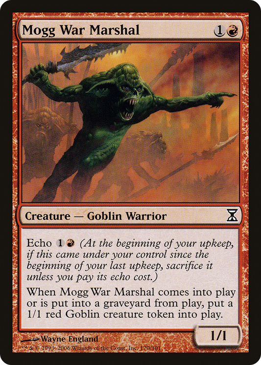 Mogg War Marshal [Time Spiral] Foil