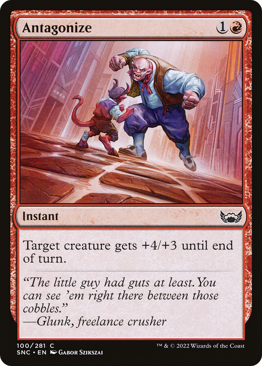 Antagonize [Streets of New Capenna] Foil