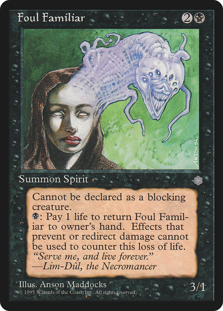 Foul Familiar [Ice Age] | Silver Goblin