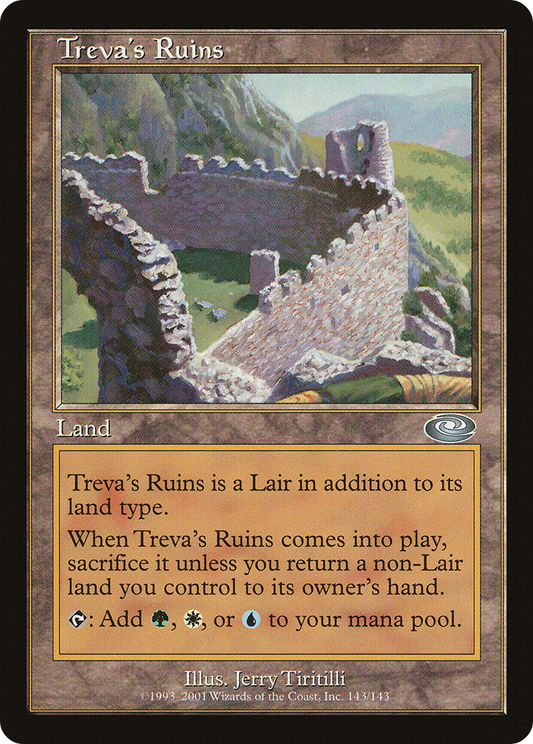 Treva's Ruins [Planeshift] Foil