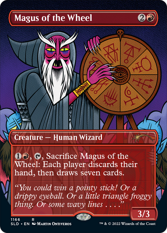 Magus of the Wheel (Borderless) [Secret Lair Drop Series] Foil