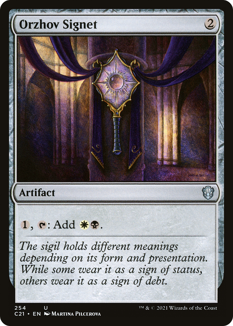 Orzhov Signet [Commander 2021]