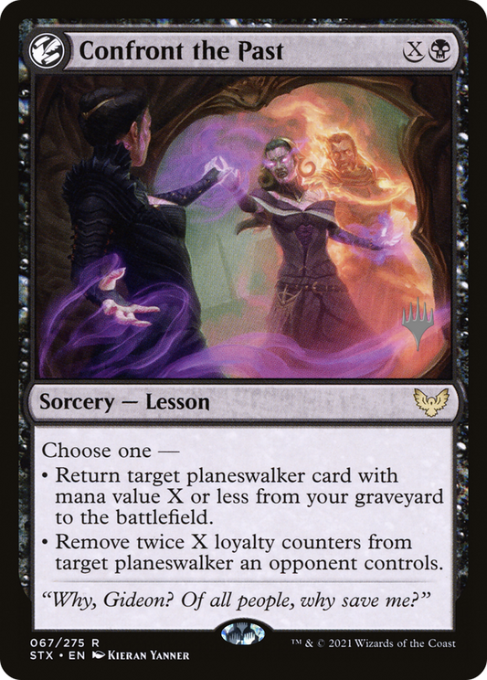 Confront the Past (Promo Pack) [Strixhaven: School of Mages Promos] Foil