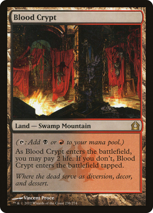 Blood Crypt [Return to Ravnica] Foil