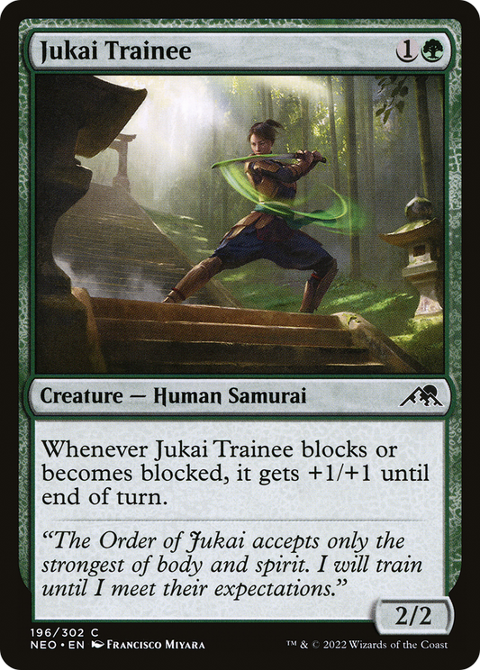 Jukai Trainee [Kamigawa: Neon Dynasty] Foil
