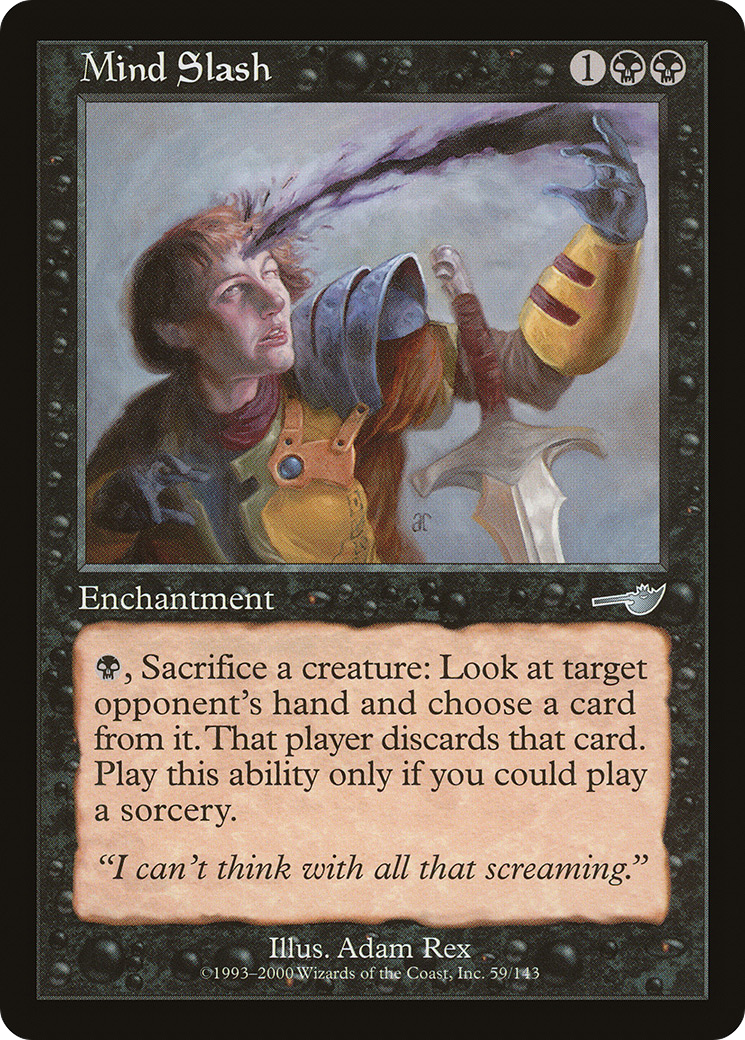 Mind Slash [Nemesis] Foil
