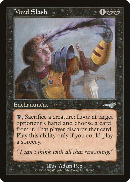 Mind Slash [Nemesis] Foil