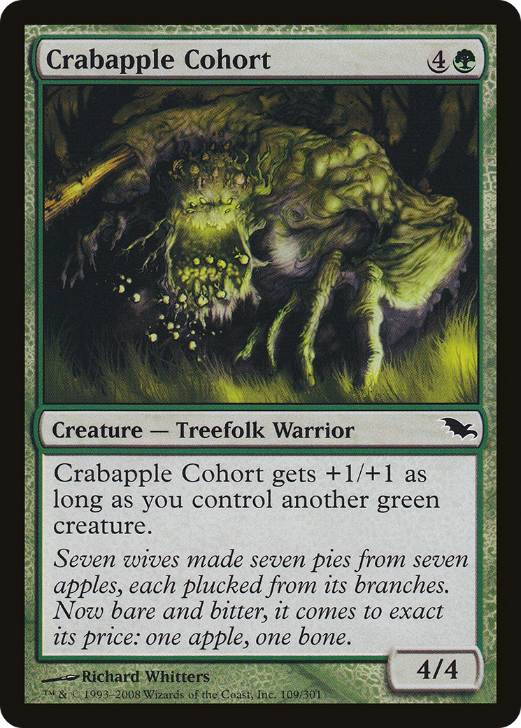 Crabapple Cohort [Shadowmoor] | Silver Goblin