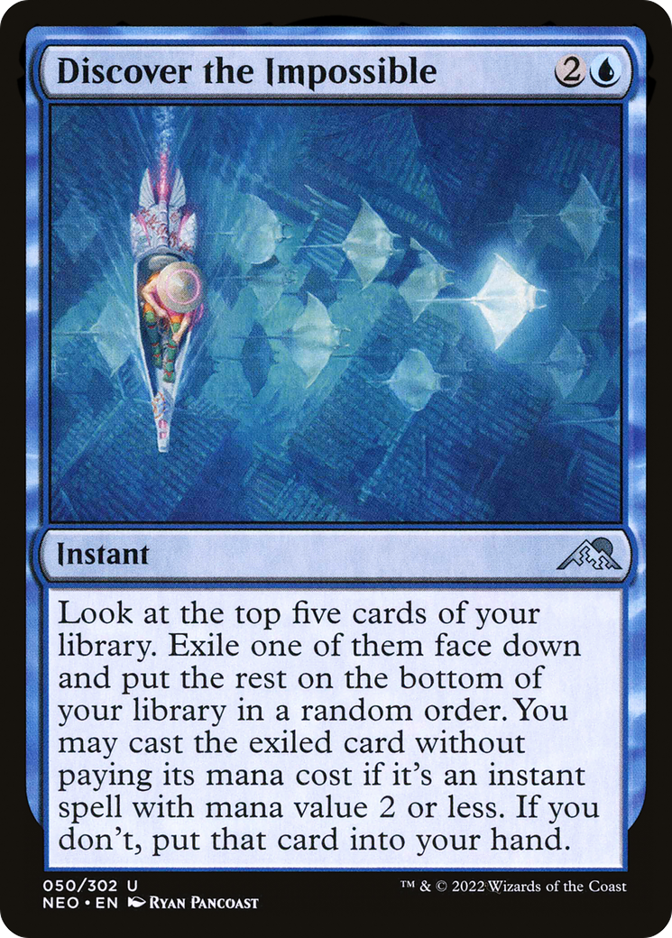 Discover the Impossible [Kamigawa: Neon Dynasty] Foil