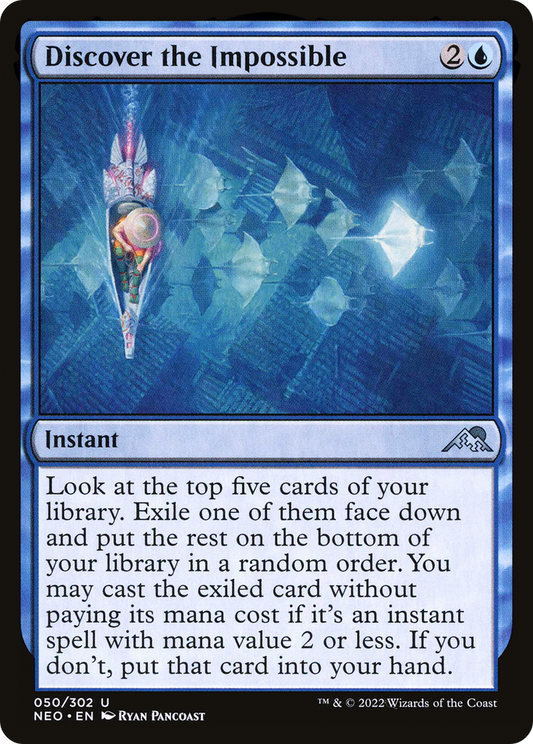 Discover the Impossible [Kamigawa: Neon Dynasty] Foil