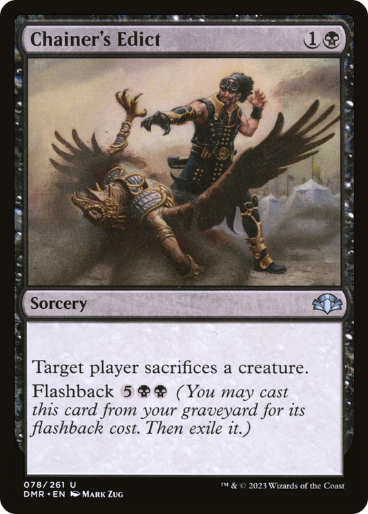 Chainer's Edict [Dominaria Remastered] Foil