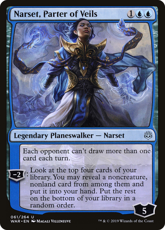 Narset, Parter of Veils [War of the Spark] Foil