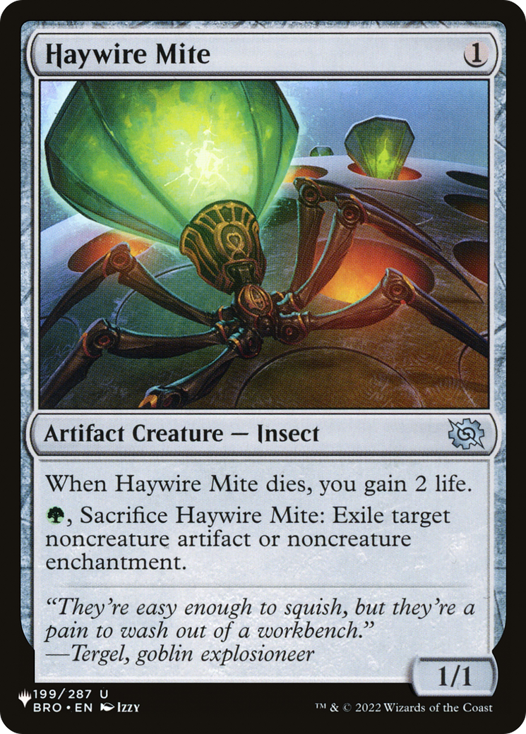 Haywire Mite [The List Reprints] | Silver Goblin