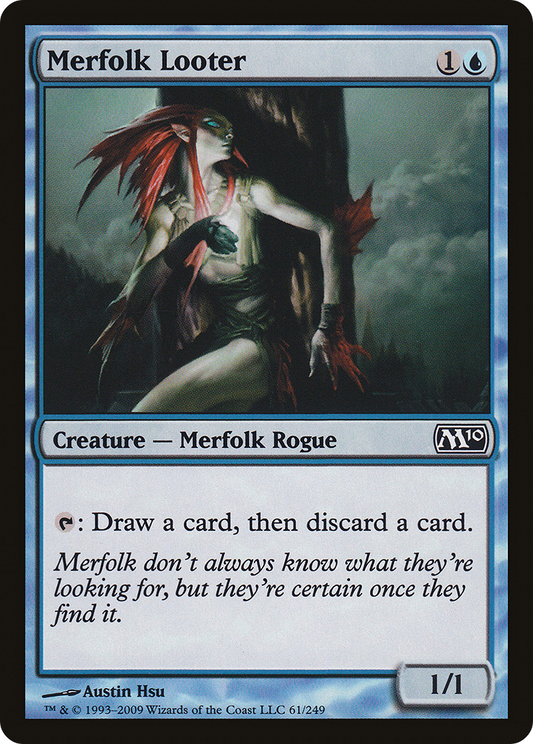 Merfolk Looter [Magic 2010] Foil