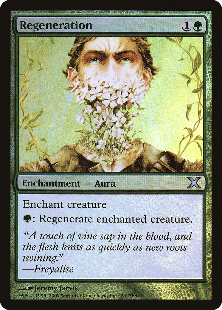 Regeneration (290) Foil - Tenth Edition
