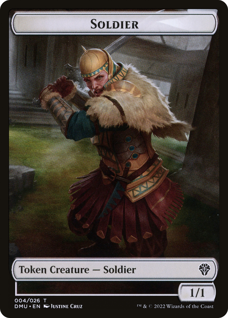 Soldier Token [Dominaria United Tokens] | Silver Goblin